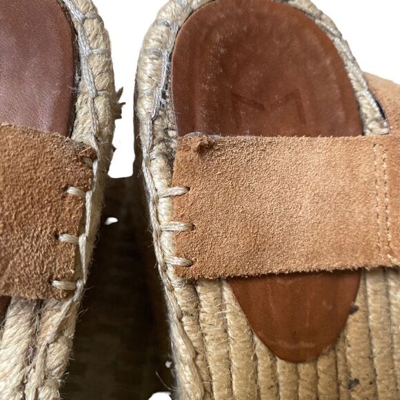 Marc Fisher | Randall Espadrille Wedge Suede Sandals - Picture 8 of 8